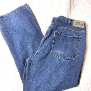 Duluth Trading Relaxed Fit Ballroom Double Flex Denim Jeans Size 40x30